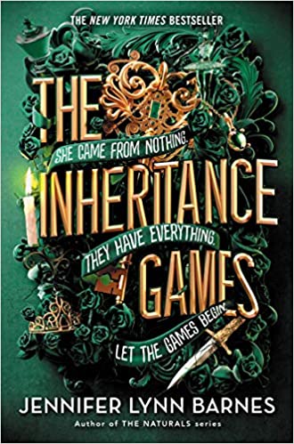 Cover of The Inheritance Games by Jennifer Lynn Barnes.