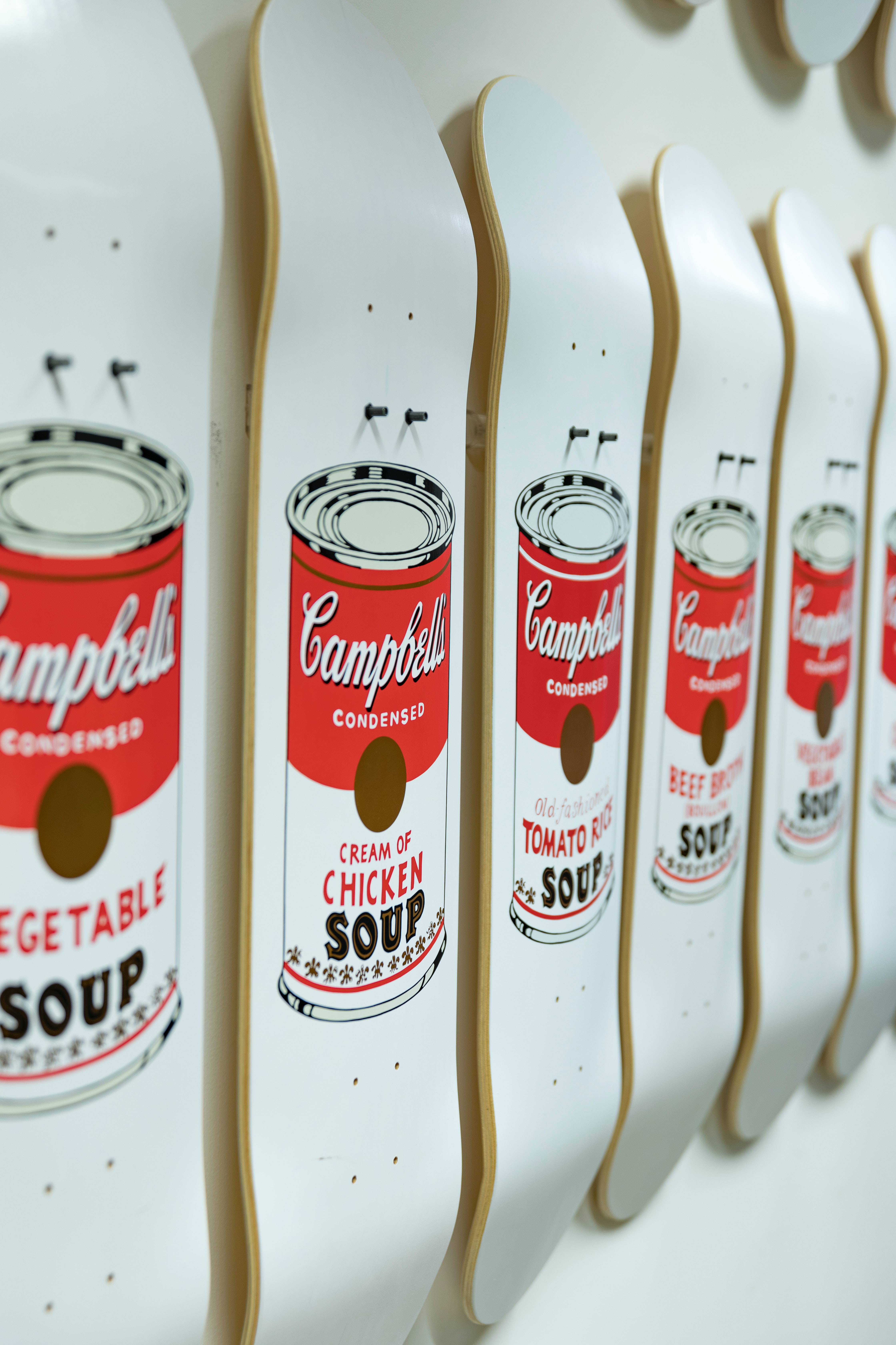 Warhol Campbell's soup cans