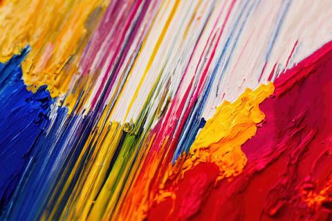 Color mixing paint