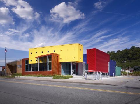 Photo of the Sharpsburg Community Library.