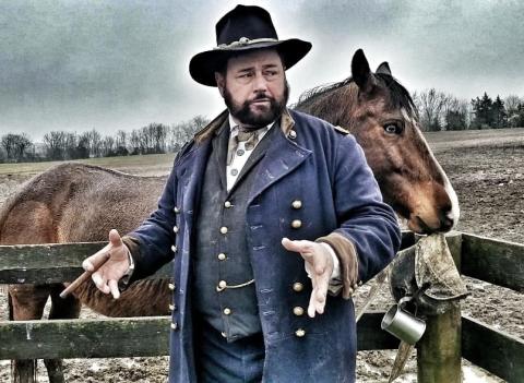 Ulysses S Grant with Horse