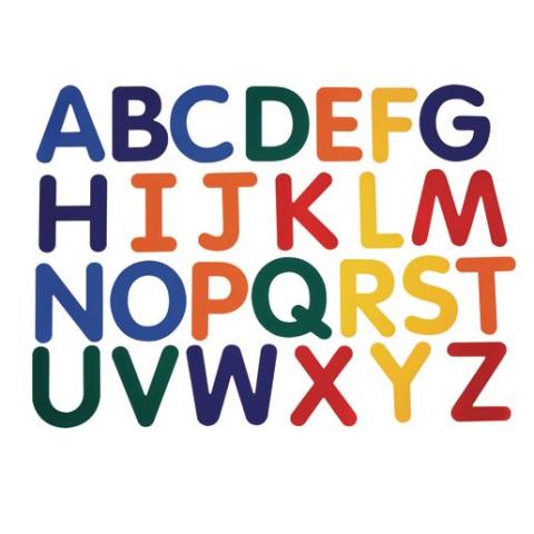 a colorful alphabet