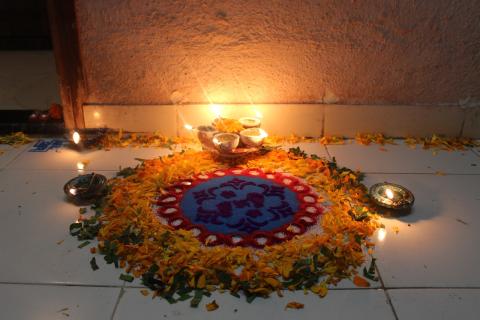 Diwali decorations, Rangoli