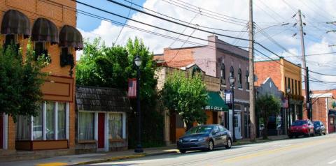 Photo of Blawnox business district