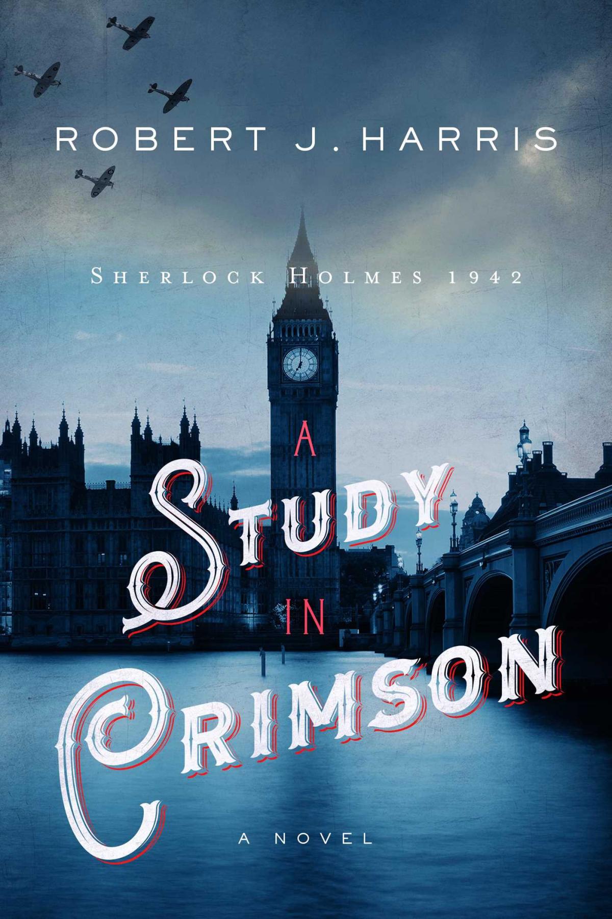 Cover of A Study in Crimson by Robert J. Harris