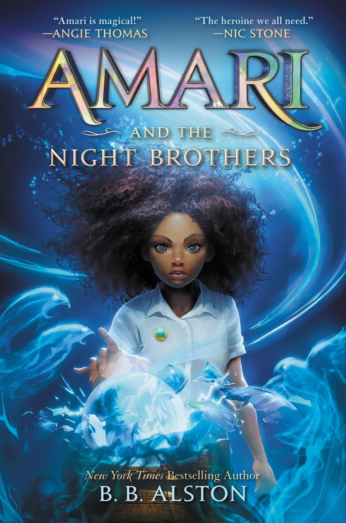 Cover of Amari & the Night Brothers by B.B. Alston.