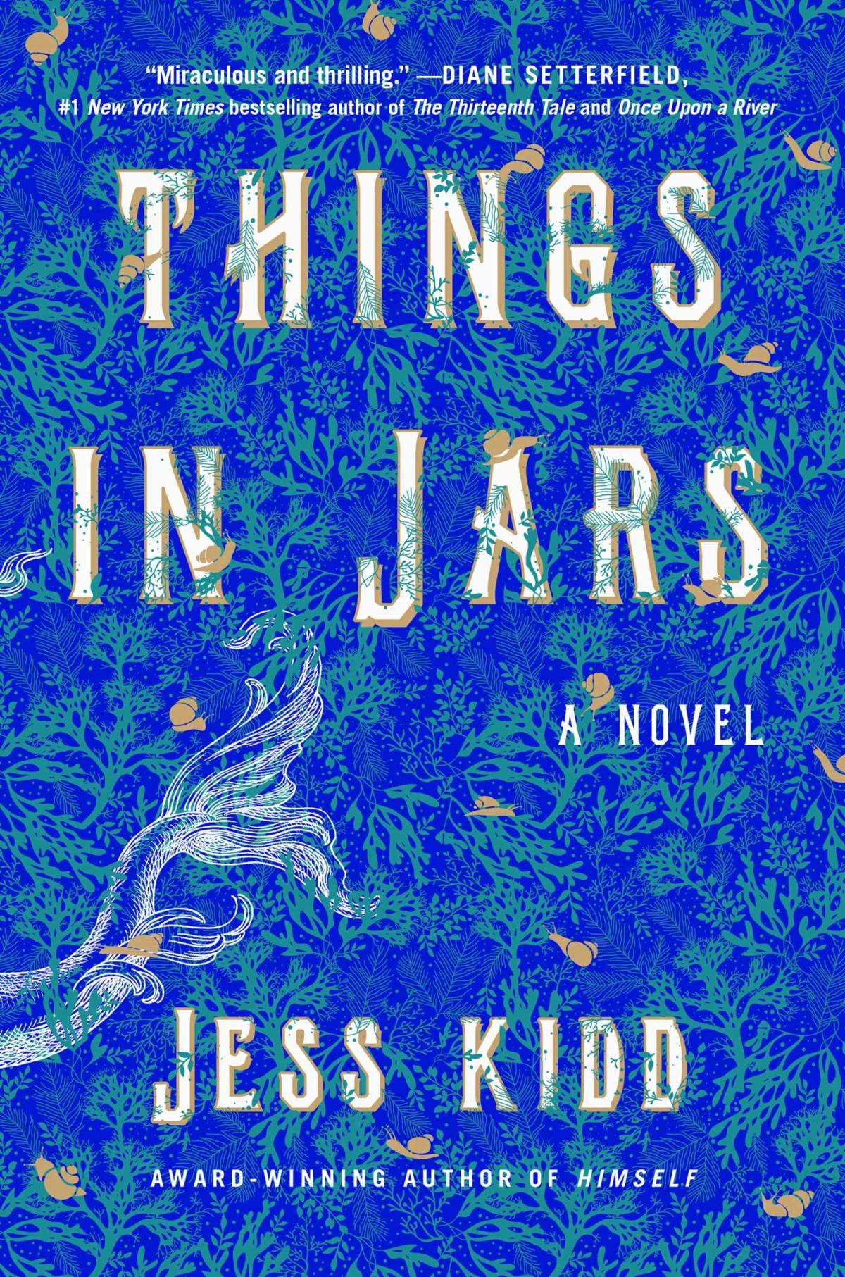 Cover of Things in Jars by Jess Kidd.