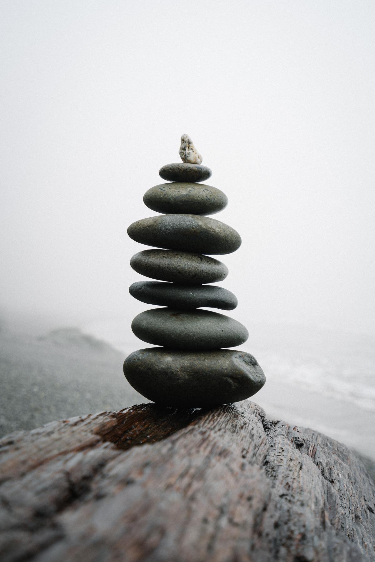 rocks in a pile