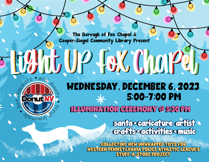 Light Up Fox Chapel Flier