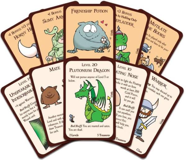 Spread of Munchkin cards