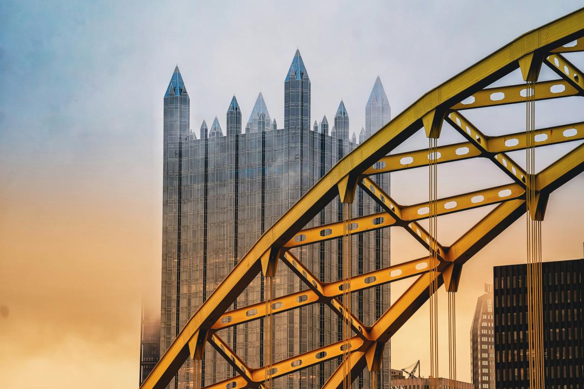 PPG Building and Smithfield St Bridge