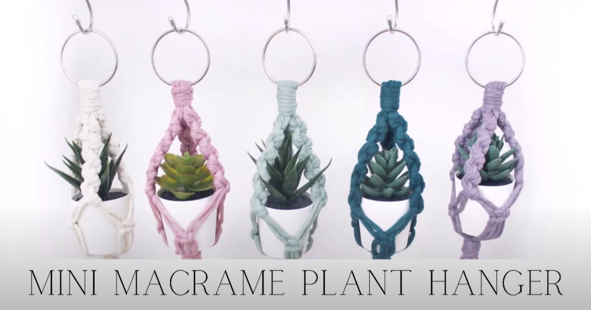 Mini Macrame Plant holder