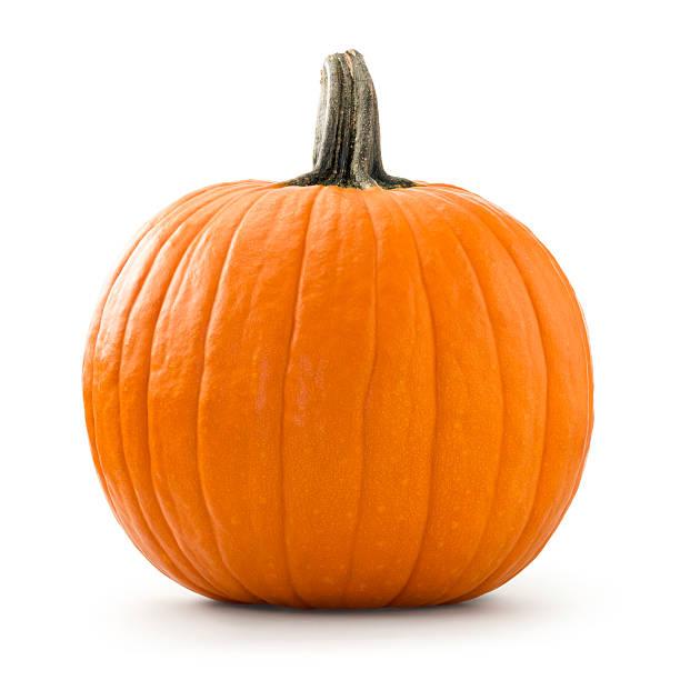 A photo of an orange pumpkin.